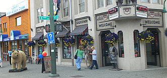 Anchorage Hanging Baskets Throughout Downtown